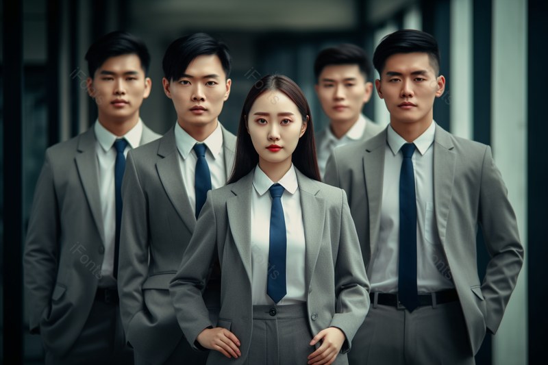 专业的队伍员工自信的商务团队,高清,摄影图,摄影图片,图片大全,摄影图免费下载